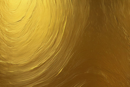 Gold abstract background or texture and gradients shadow. Vector illustration.の写真素材