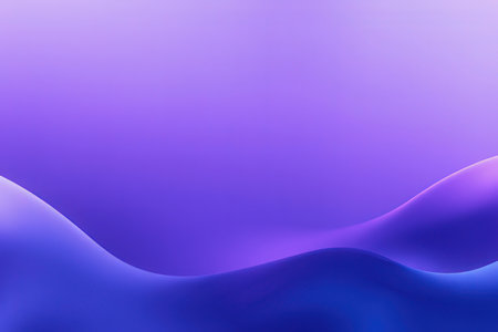 abstract background with smooth lines in purple and blue colors, 3d renderの写真素材
