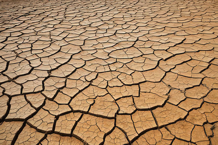 Dry cracked earth background. Global warming, climate change concept.