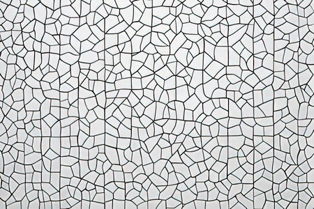abstract of broken ceramic tile texture for background used, closeup of photoの写真素材