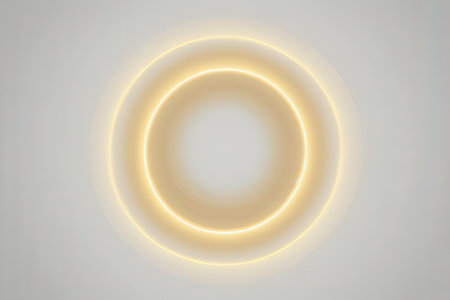 Abstract background. luminous swirling. Elegant glowing circle. Sparking particle. Space tunnel....