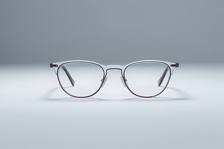 Eyeglasses isolated on a white background. 3d render.の写真素材