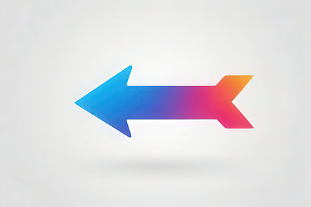 Arrow icon on white background. Vector illustration. Eps 10.の写真素材