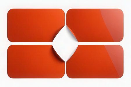 Business card template with place for your text. 3D illustration.の写真素材
