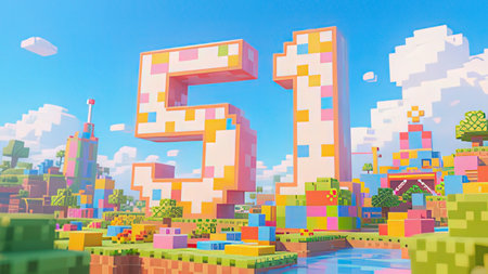3d render of building blocks on the background of the city.の写真素材