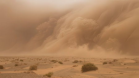 Desert landscape in the Namib Desert, Namibia, Africaの写真素材