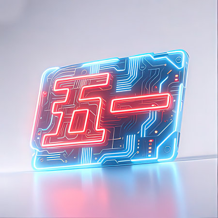 Neon signboard on blue background. 3D rendering. Neon signboard.