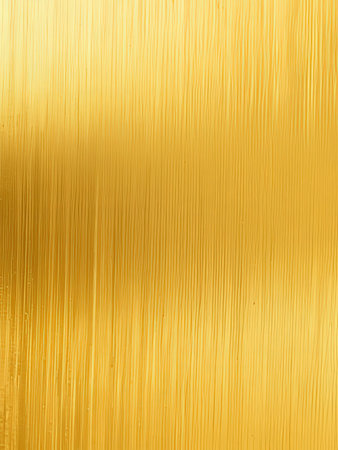 Gold metal background or texture and gradients shadow. Vector illustration.の写真素材
