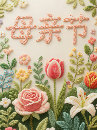 \Chinese characters \\Happy New Year\\ on craft paper.\