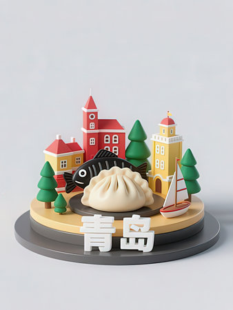 3d render of toysの写真素材