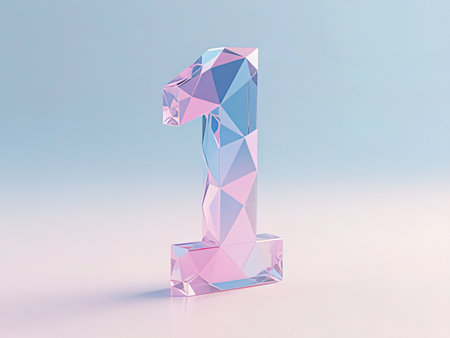 blue background. 3D Renderingの写真素材