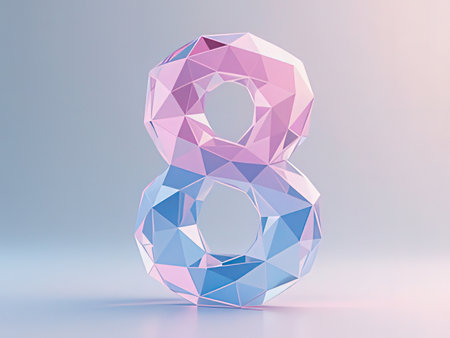blue background. 3D rendering.の写真素材