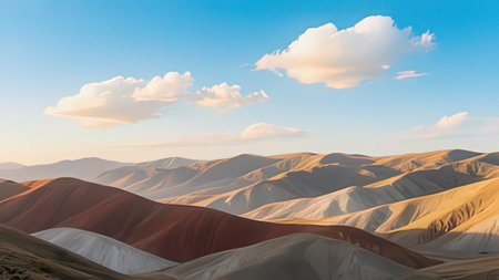 White sand dunes in Death Valley National Park, California, USA