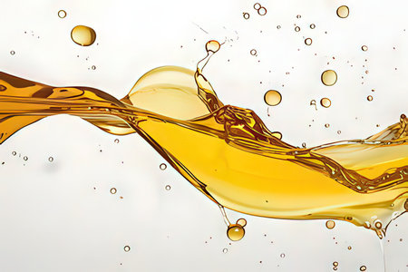 splash isolated on white background. 3d rendering - illustration