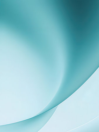 abstract blue background with some smooth lines in it (see portfolio for more in this series)の写真素材