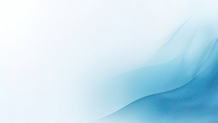 abstract blue background with some smooth lines in it (see more in my portfolio)の写真素材