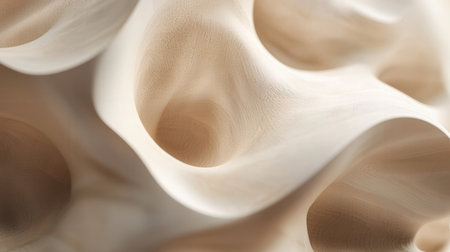 abstract background with white and beige curves and lines. macro