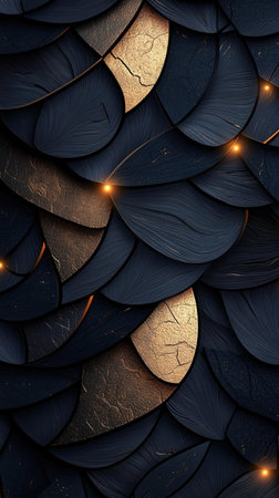 Abstract background with geometric shapes. 3D illustration. 3D rendering.の素材