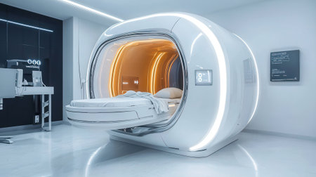 3d rendering x-ray machine in hospital room with nobody insideの素材