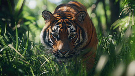 Sumatran tiger (Panthera tigris altaica)の素材