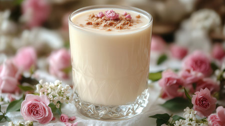 golden podium with spotlights and smoke on dark background 3d renderingの素材