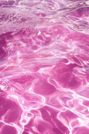 Texture of water in a swimming pool. Abstract background for design.の素材