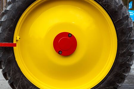 Agricultural machinery. The elements and components of agricultural techniquesの写真素材