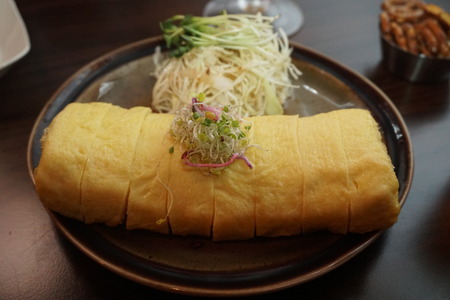 delicious egg rollの写真素材