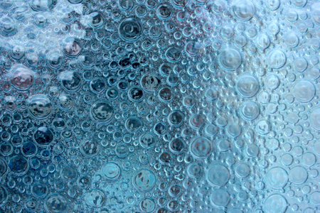 crystal in the form of water droplets