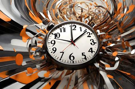 abstact representation of timeの素材