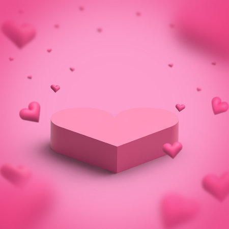 valentines day social media postのイラスト素材