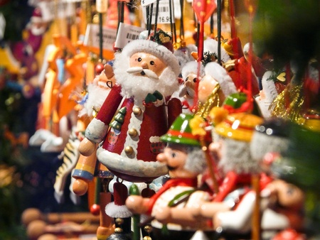 Christmas marketの写真素材