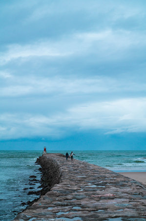 surfers walkingの写真素材