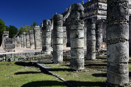 Archaeological site of Chichen Itza, in the Yucatan Peninsula, Mexico