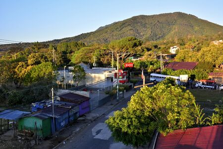 Corners of the city of Juayua, in El Salvador