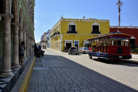 Landscapes and details of the colonial city of San Cristobal de Las Casas, in the state of Chiapas,...