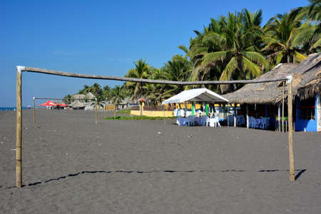 Landscapes and locations around the city of Monterrico, on the south west coast of Guatemalaの写真素材