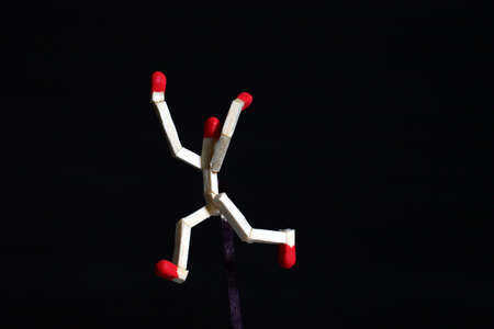 matchstickmanの写真素材