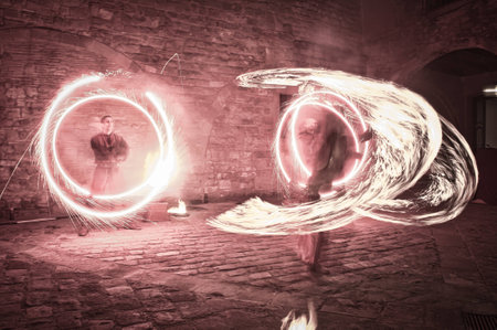 fire and passionの写真素材