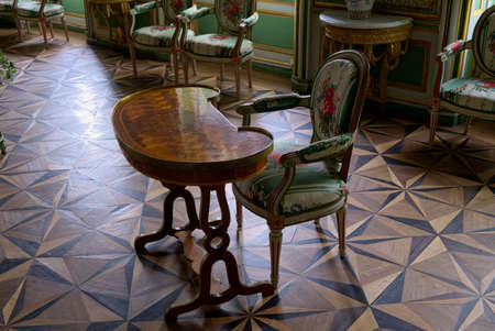 Female table for a convenient location of the XVIII century, Italyの写真素材