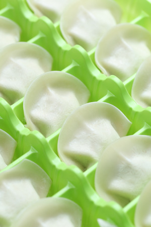frozen dumplingsの写真素材