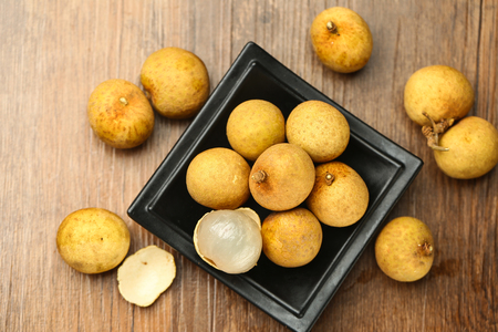 Fresh longanの写真素材