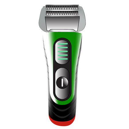 The hairclipper icon. Shaver symbol. Flat Vector illustrationのイラスト素材
