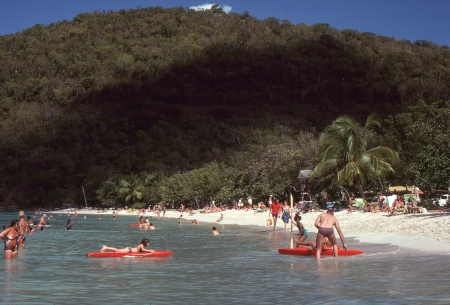 People on the beachのeditorial素材