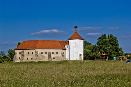 Old fortress in Durdevac, Podravina,  Croatiaの写真素材