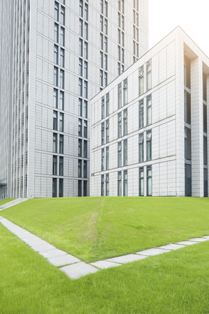 Exterior design of a modern buildingのeditorial素材