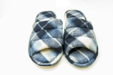 Cotton slippersの写真素材