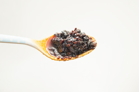 Hot and spicy sauceの写真素材