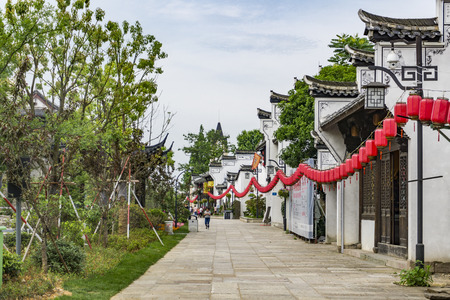 Zhejiang ancient townのeditorial素材
