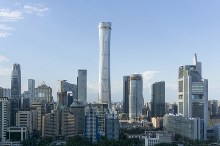 Beijing skyline scenery